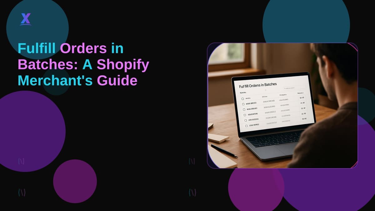 Fulfill Orders in Batches: A Shopify Merchant's Guide